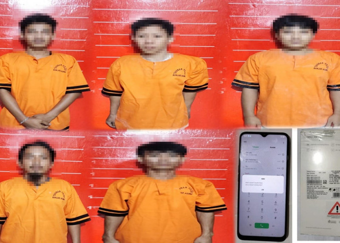 Polisi Tangkap 5 Pelaku Curas di Tulang Bawang, Begini Masing-masing Peran Mereka