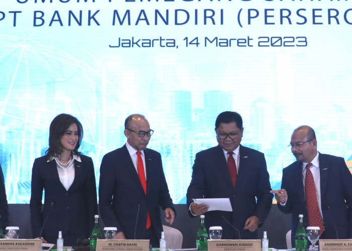 Resmi, RUPST Bank Mandiri Sepakat Tebar Dividen Rp2,47 Triliun