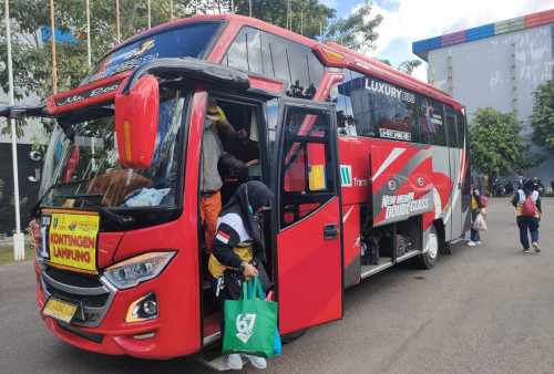 Tiba di Palembang, Atlet Fornas Lampung Siap Berlaga