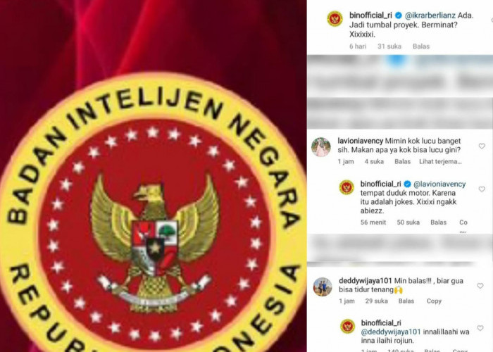 Random Banget! Admin Akun BIN Mendadak Viral Karena Roasting Netizen di Kolom Komentar 