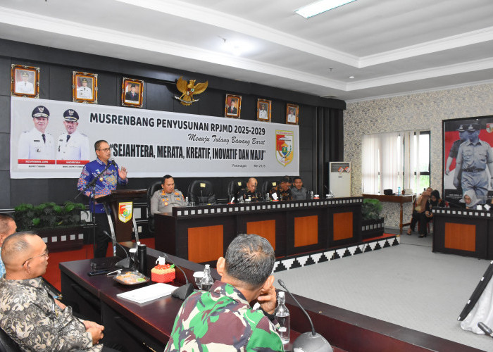Novriwan Buka Musrenbang Penyusunan RPJMD 2025-2029
