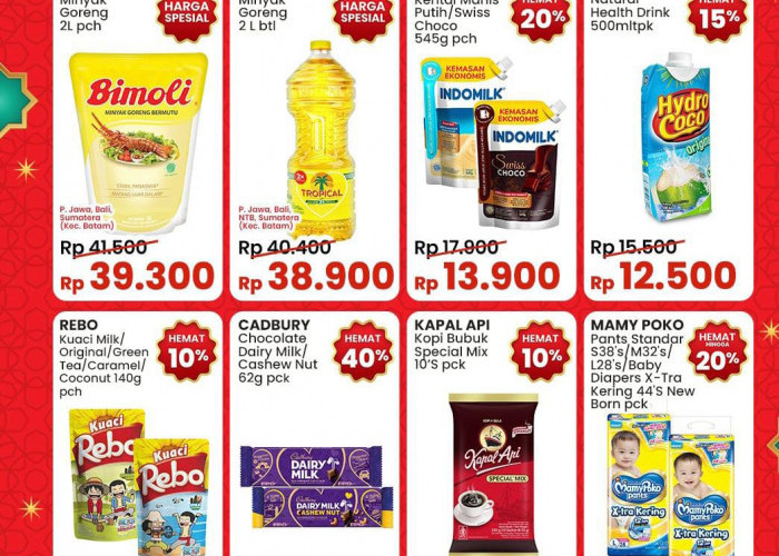 Promo Indomaret Penuh Keberkahan Spesial Ramadhan, Diskon Member Untung Hemat Sampai 40 Persen