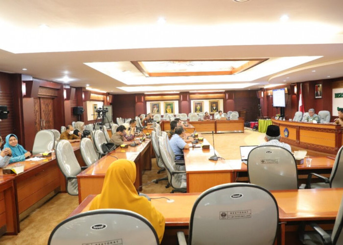 Unila Rakor Penerimaan Mahasiswa Asing