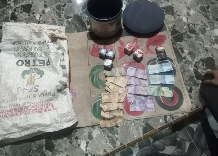 Grebek Judi Koprok, Amankan Dua Pelaku