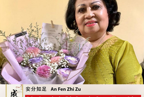 Cheng Yu Pilihan: Pimpinan Milliana Education Center Makassar Milly Rumantir, An Fen Zhi Zu