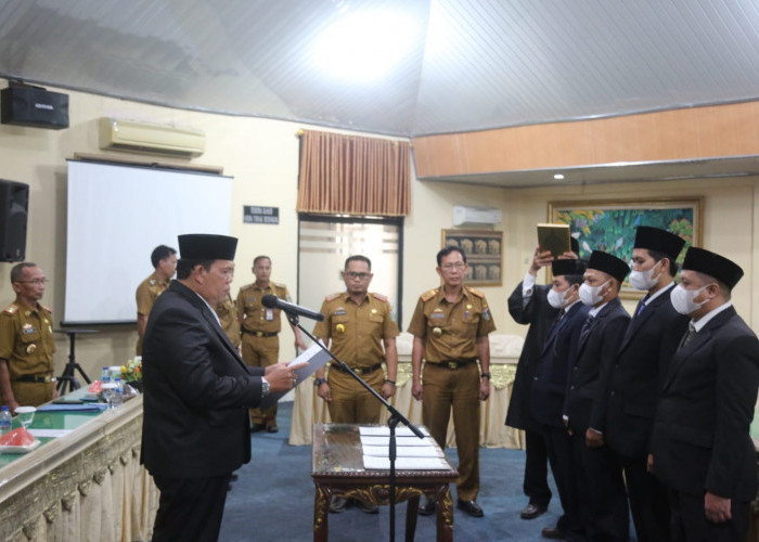 Wabup Lamtim Lantik Pejabat Eselon III dan IV, Ini Pesannya