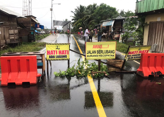Ofrit Jembatan Way Laay Kembali Ambrol, BPJN Lampung Janji Kebut Perbaikan