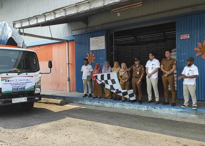 Tulang Bawang Distribusikan Cadangan Pangan Pemerintah, 1 KPM Terima 10 Kg Beras, Berikut Datanya