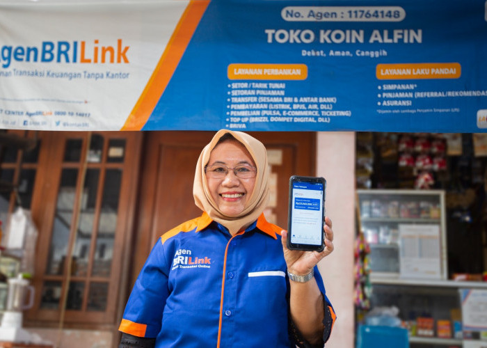 Dukung Mobilitas Masyarakat Selama Idul Fitri, Nasabah Bank Raya Bisa Setor dan Tarik Tunai di Agen BRILink
