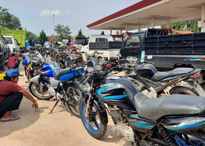 Wow! Kendaraan Bebas Ngecor BBM di Tulang Bawang Barat 