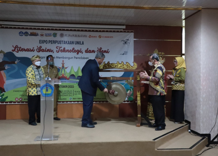 UPT Perpustakaan Unila Gelar Perpustakaan Expo 2022