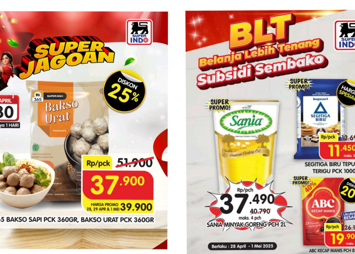 Super Jagoan Superindo Spesial Emak Emak Bijak, Ada Promo Minyak Goreng Hari Ini