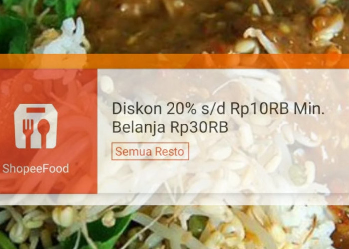 Berlaku di Semua Restoran Murah, Klaim Voucher Diskon 20 Persen di ShopeeFood Sekarang!