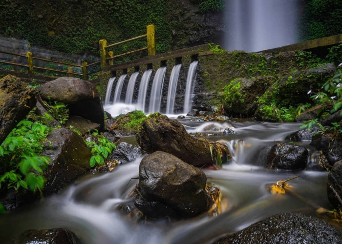 Hanya 200 Meter dari Jalan Raya Malang-Kediri, Nikmati Keindahan Wisata Coban Grojogan Sewu Pujon Malang 