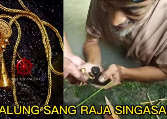 Geger Penemuan Kalung Emas Milik Raja Singasari, Begini Penampakannya