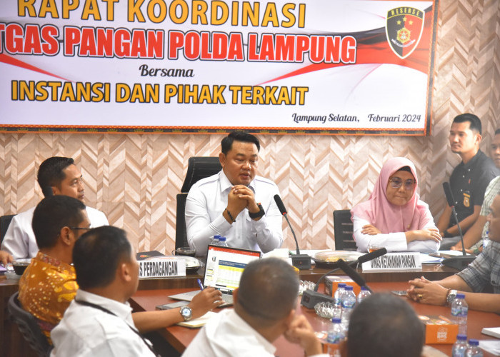 Satgas Pangan Polda Lampung Klaim Stok Bahan Pokok Aman Sampai Bulan Ramadhan, Ini Penyebab Beras Naik