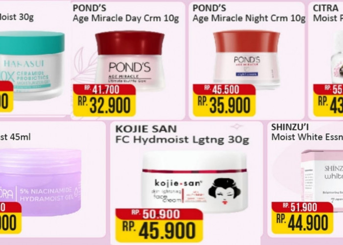 Borong Moisturizer Dalam Promo Skincare Murah Berkualitas di Alfamart untuk Kulit Wajah Lembab Setiap Pagi