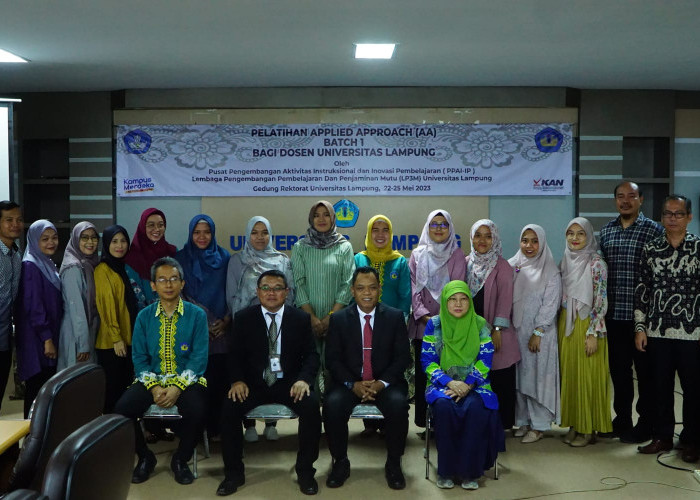 Pelatihan AA Unila Meningkatkan Kompetensi Pedagogi Dosen