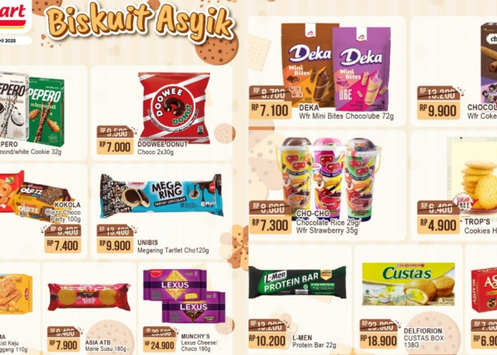 Promo Biskuit Murah di Alfamart yang Super Enak Untuk Temani Sarapan, Cek Produknya