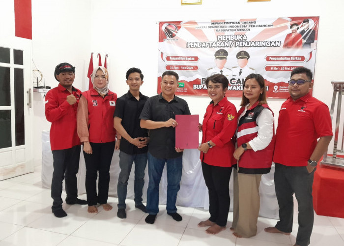 PDIP Menerima Pengembalian Berkas 7 Bacalon Kada Mesuji