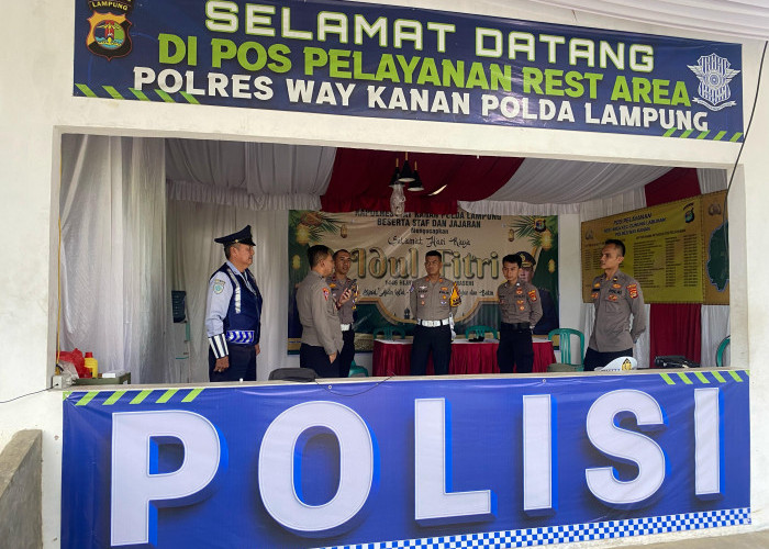 Jalan Lintas Tengah Lintas Sumatera Way Kanan Masih Terpantau Lengang 