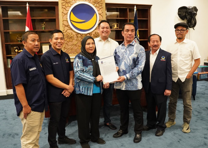 Nasdem Resmi Usung Eva Dwiana dan Deddy Amrullah untuk Pilwakot Bandar Lampung