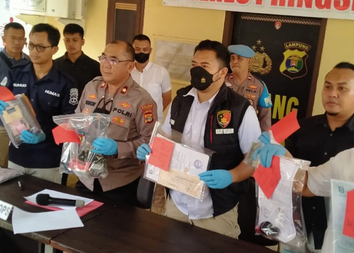 Dalam Dua Bulan Ini, Polres Pringsewu Amankan 27 Pelaku dengan Kasus yang Berbeda