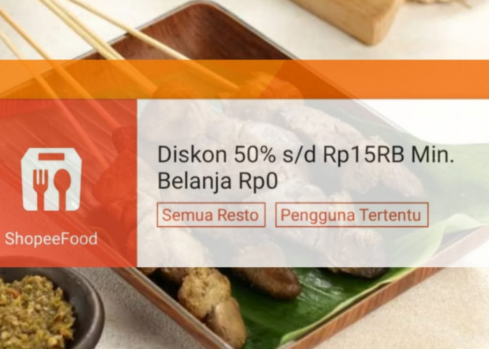 Promo Sarapan di Restoran Murah Dengan ShopeeFood, Klaim Diskon Hingga 50 Persen