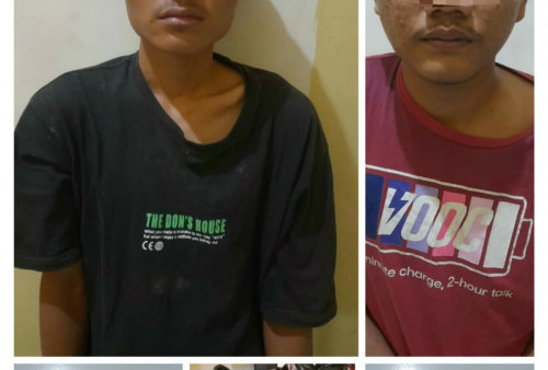 Jambret Handphone Dua Wanita, Para Remaja Asal Natar Ini Diringkus Polisi