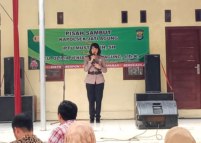Polwan Cantik Kapolsek Termuda di Lampung, Dua Bulan Menjabat Ungkap Empat Kasus 