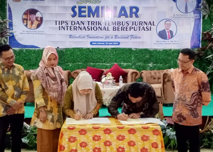 Dua Dosen FSIP Universitas Teknokrat Indonesia Jadi Narasumber di Seminar Series di UNIVED Bengkulu