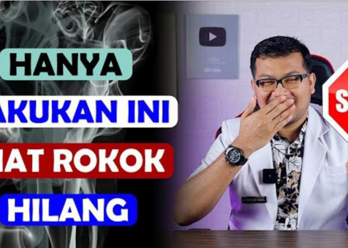 Kecanduan Merokok? Berikut 6 Tips Jitu Berhenti Merokok Menurur dr. Saddam Ismail