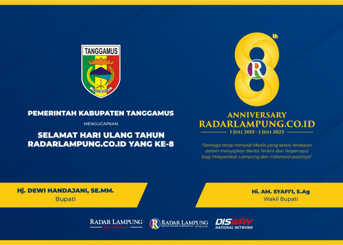 Pemerintah Kabupaten Tanggamus: Selamat Milad Radar Lampung Online ke-8