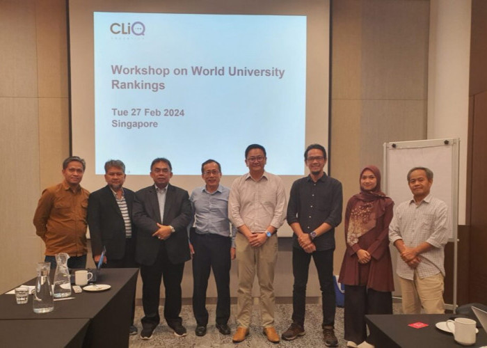Unila Ikut Berpartisipasi dalam University Rankings Workshop di Singapura
