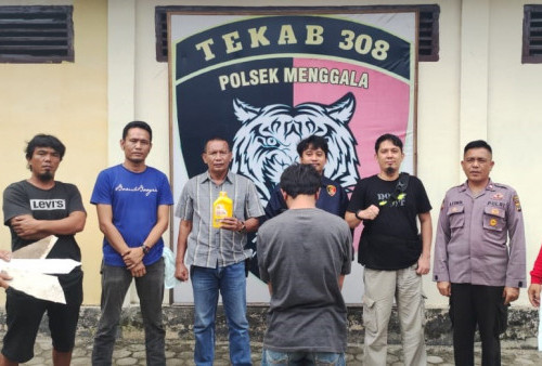 Jebol Dinding, Senen Gasak Dua Dus Oli Hingga Uang Rp4 Juta