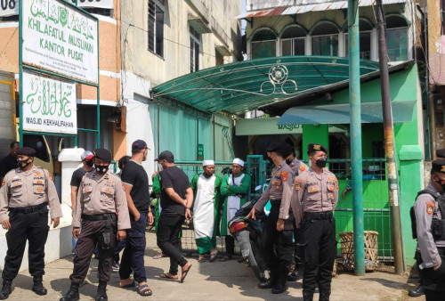 Polisi Kembali Datangi Kantor Khilafatul Muslimin, Ada Penangkapan?