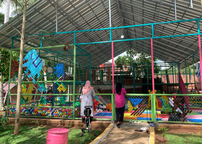 Pulang ke Lampung dan Majukan Kampung, Direktur Radar Banten Bangun Taman Wisata Edukasi