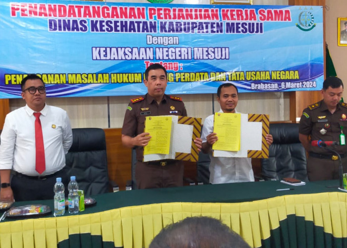Minimilasir Pelanggaran Hukum, Datun Kejari Mesuji Awasi Dinkes Mesuji