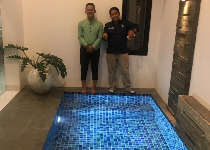 Ada Kolam Renang di Rumah Dhawank Delvi, Ternyata Ukurannya...