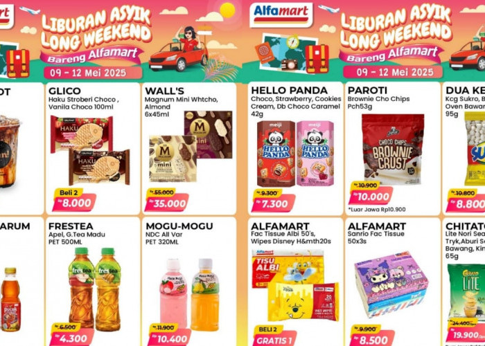 Promo Alfamart Spesial Long Weekend Berakhir Hari Ini, Produk Favorit Masih Bisa Diborong!