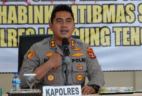 Begini Pesan Kapolres Lamteng ke para Bhabinkamtibmas