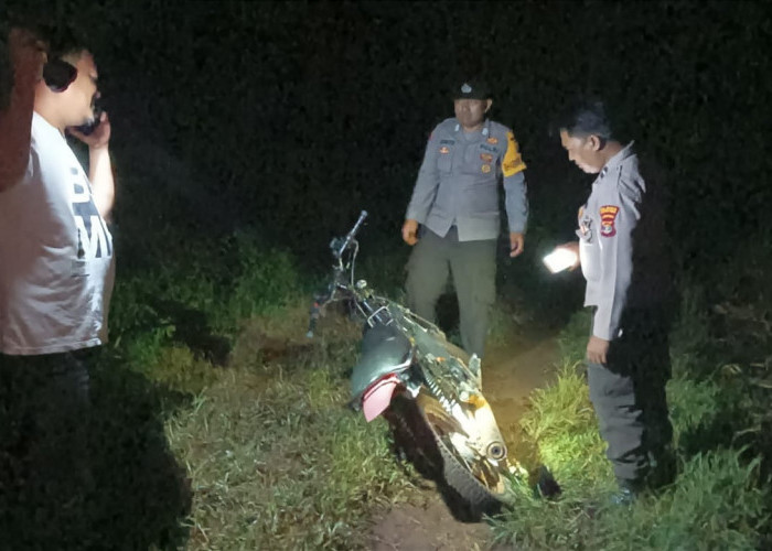 Polsek Melinting Temukan Motor Curian Tergeletak di Tepi Jalan