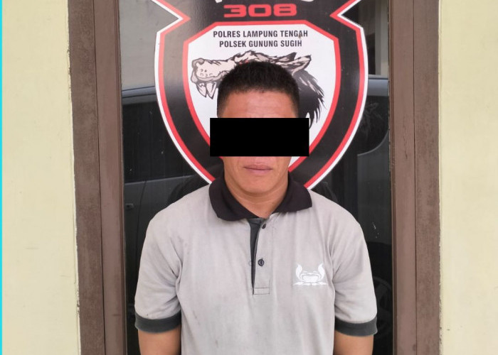 Sok Jagoan Palak Sopir Truk, RDN Kini Diamankan Polsek Gunung Sugih