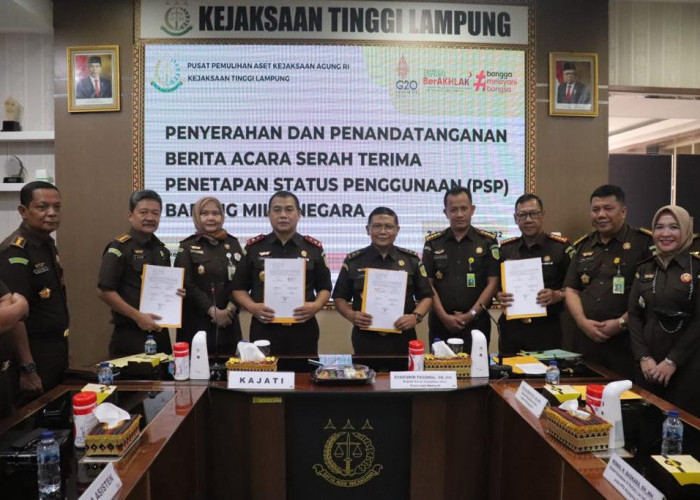 Aset Alay Resmi Dikuasai Negara, Simak Peruntukannya