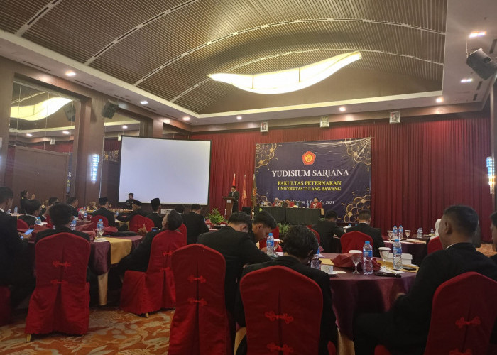 Yudisium Fapet UTB Lampung Periode Desember 2023 Luluskan 44 Mahasiswa