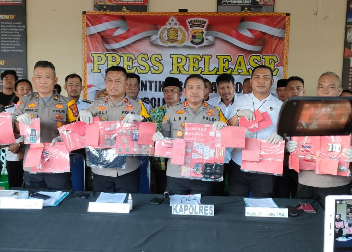 18 Tersangka Narkoba Ditangkap Dalam Operasi Antik Krakatau 2024 Polres Mesuji