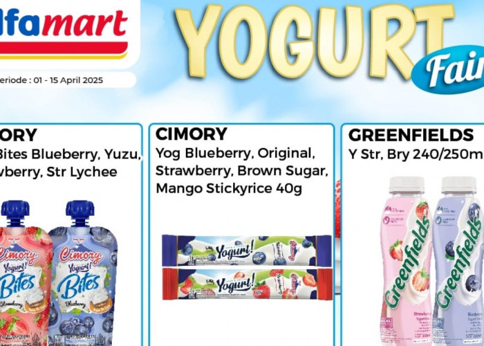 Sarapan Sehat Dengan Yogurt Dalam Promo Alfamart Hari Ini, Cek Katalognya