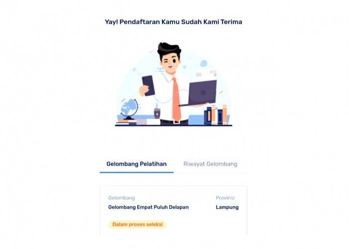 Jangan Ketinggalan! Siang Ini Pengumuman Peserta yang Lolos Kartu Prakerja Gelombang 48 