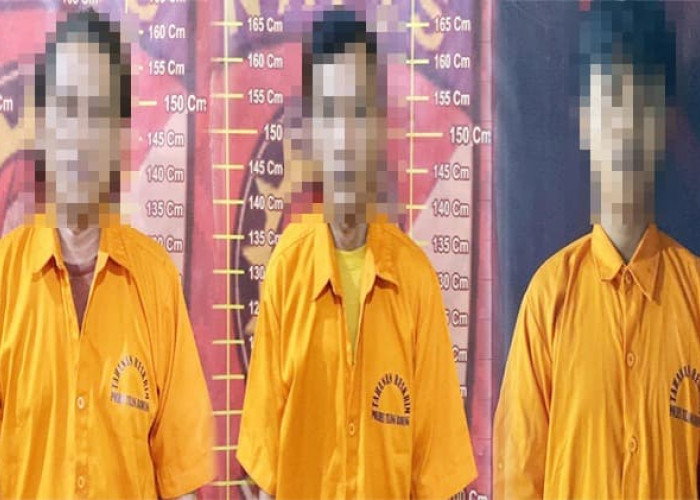 Polisi Tangkap Tiga Pelaku Curat di Tulang Bawang, Salah Satunya Residivis
