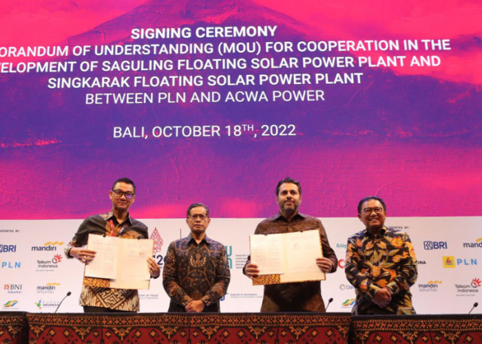 Wujudkan Transisi Energi, PLN Siap Kerjakan Proyek PLTS Terapung Singkarak dan Saguling 